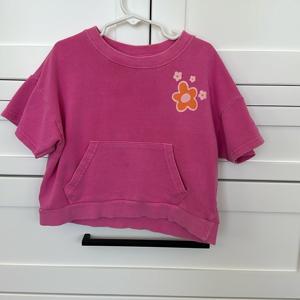 Cotton on crop T shirt 6T (true size 5)